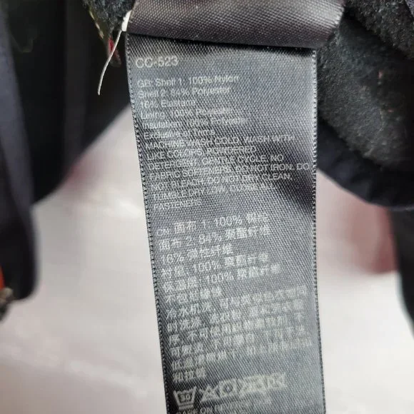 Marmot Men's Small Jacket Coat Black Green Full Zip Polartec - Picture 11 of 11